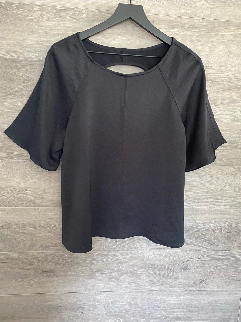 Daily Practice Open Back Blouse